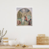 Poster The Baptism of Christ, c.1438-45 (fresco) (Cuisine)