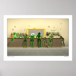 Poster The Bar Scene 3D