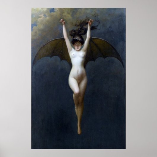 Poster The Bat Woman Albert Joseph Penot (Devant)