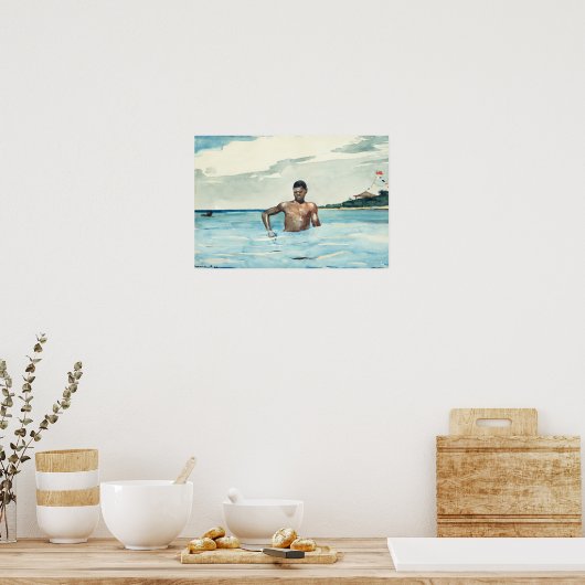 Poster The Bather, 1899 (Cuisine)