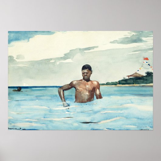 Poster The Bather, 1899 (Devant)