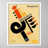 Poster Thé Bauhaus (Devant)