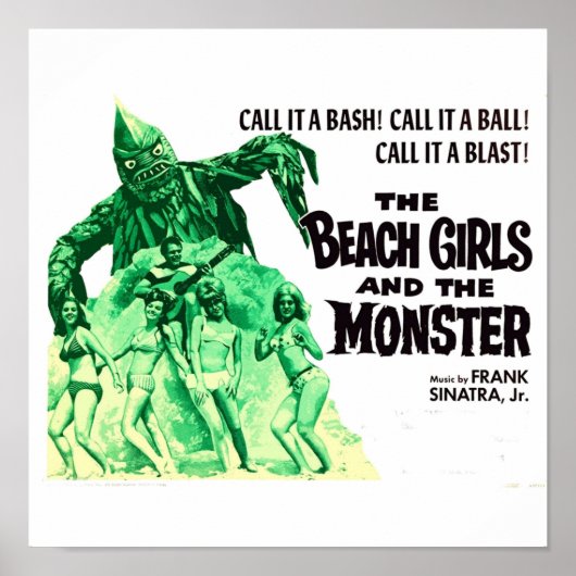 Poster The Beach Girls  (Devant)