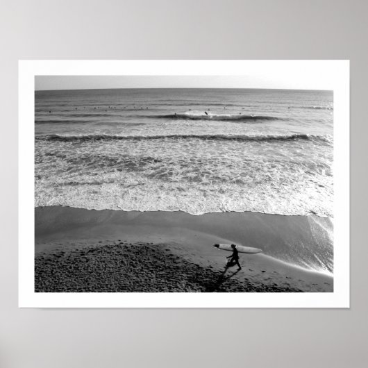 Poster The Beach Life - Sagami Bay, Japon (Devant)