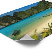 Poster "The Beach" Thaïlande (Coin)