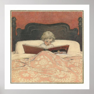 Poster The Bed Time Book par Jessie Willcox Smith