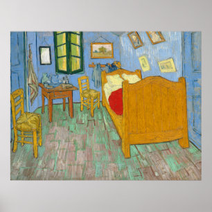 Poster The Bedroom - Vincent van Gogh (1889)
