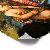 Poster The Blessed Mother Mary Holding (Coin)