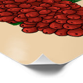 Poster The Blue Macaw and the acuri coconut (Coin)