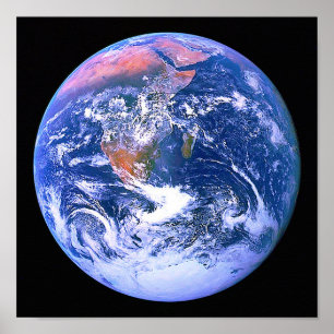 Poster "The Blue Marble"