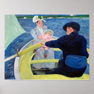 Poster The Boating Party, Mary Cassatt