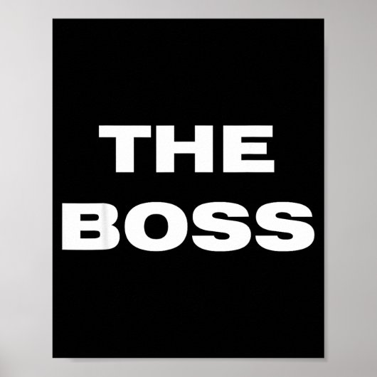 Poster The Boss - The Real Boss Couple  (Devant)