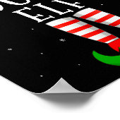 Poster The Bougie Elf Funny Matching Family Group Christm (Coin)