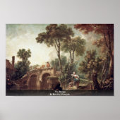 Poster The Bridge By Boucher François (Devant)