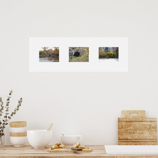 Poster The Bridges In Color (Cuisine)