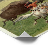 Poster The Buffalo Hunt, c.1832 (Coin)