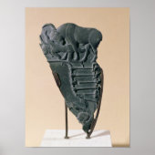 Poster The Bull Palette, de Abydos, c.3500-3100 av. J.-C. (Devant)