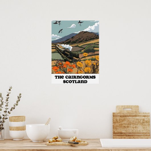 Poster The Cairngorms Scotland (Cuisine)