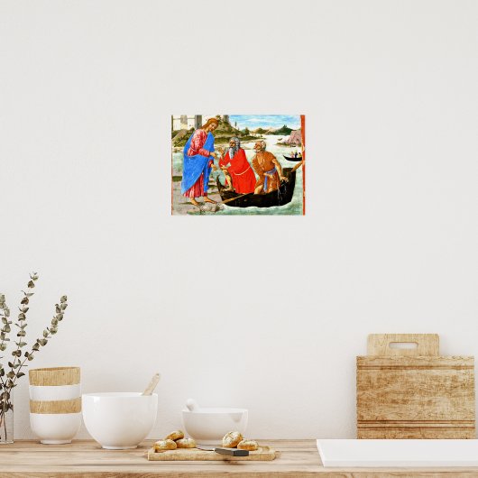 Poster The Calling of Saints Peter and Andrew (Cuisine)