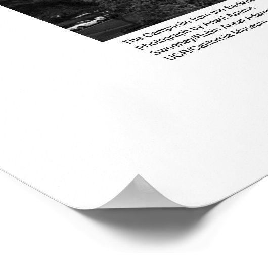 Poster The Campanile from the Berkeley Hills, 1965 (Coin)