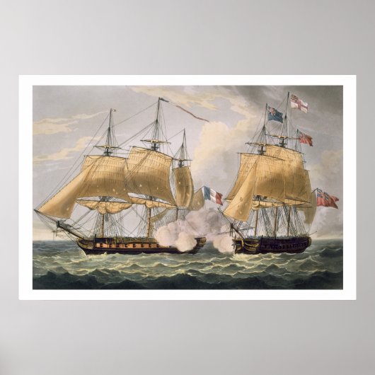 Poster The Capture of La Clorinde, février 26th 1814, en (Devant)
