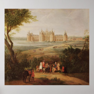 Poster The Chateau de Chambord, 1722