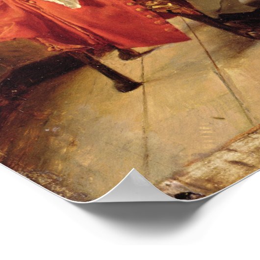 Poster The Chess Players, 1856 (Coin)