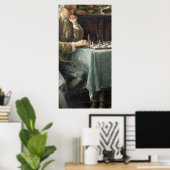 Poster The Chess Players, 1887 (Bureau à domicile)