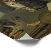 Poster The Chess Players, c.1670 (Coin)