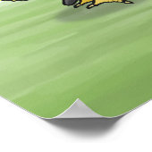 Poster The chickens paint an Easter egg (Coin)