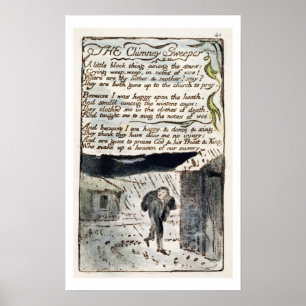 Poster 'The Chimney Sweeper', plaque 41 (Bentley 37) de