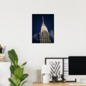 Poster The Chrysler Building, New York City, Medium (Bureau à domicile)