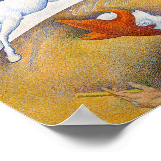 Poster The Circus, Seurat (Coin)