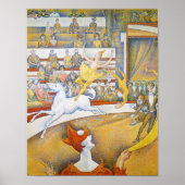 Poster The Circus, Seurat (Devant)