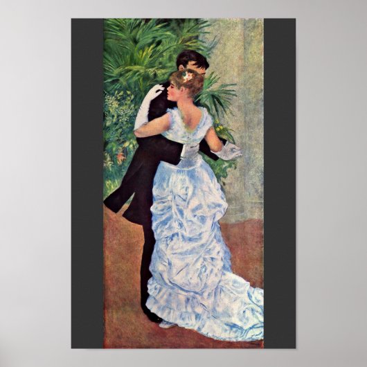 Poster The City Dance, Anglais, "Danser Dans La Ville" (Devant)