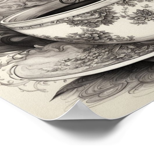 Poster Thé classique (Coin)