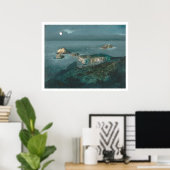 Poster The Cliff House and Seal Rocks (1157) (Bureau à domicile)
