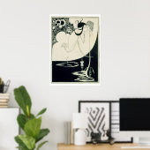 Poster The Climax, illustration 'salome' by Oscar Wi (Bureau à domicile)