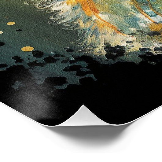 Poster The Cocker Spaniel Dog - Composition 005 (Coin)