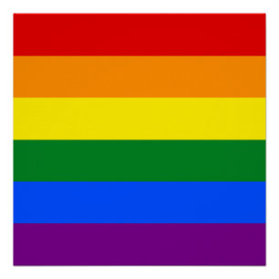 Poster The Colors of the rainbow