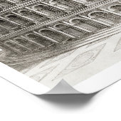 Poster The Colosseum, built in AD 80 (graving) (Coin)