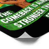 Poster The Comeback Is Always Stronger Jamaica Strong Fla (Coin)