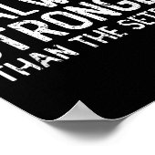 Poster The Comeback Is Always Stronger - Motivational  (Coin)