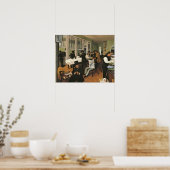 Poster The Cotton Exchange, Nouvelle-Orléans, 1873 (Cuisine)