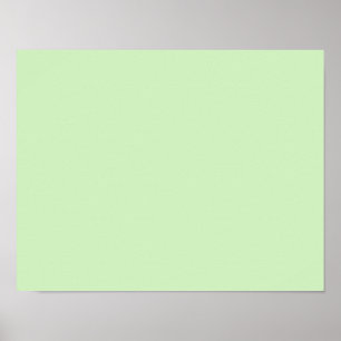 Poster thé couleur vert