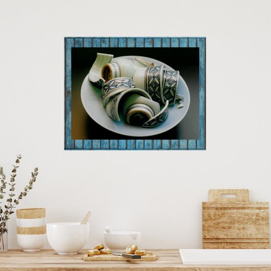 Poster Thé coupé (Cuisine)