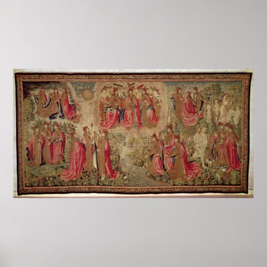 Poster The Creation, Brussels Workshop, c.1600 (Devant)