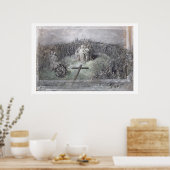 Poster The Crucifix (w/c et gouache on paper) (Cuisine)