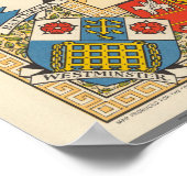 Poster The Daily Telegraph Map of the Royal Wedding (Coin)
