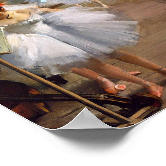 Poster The Dance Class by Edgar Degas (Coin)